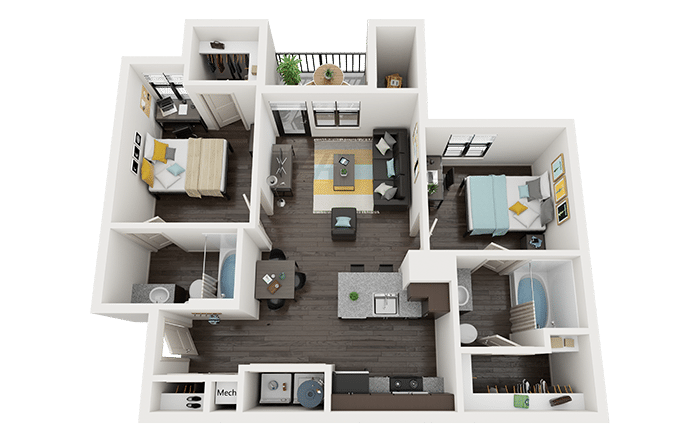 2x2 the mill at auburn floor plans auburn alabama near auburn university